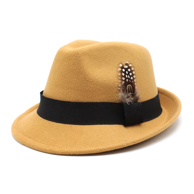 Kolding Feather Wool Trilby Hat
