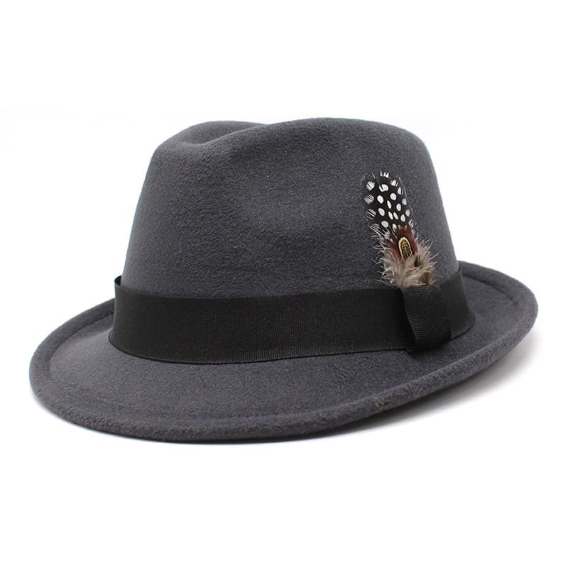 Kolding Feather Wool Trilby Hat