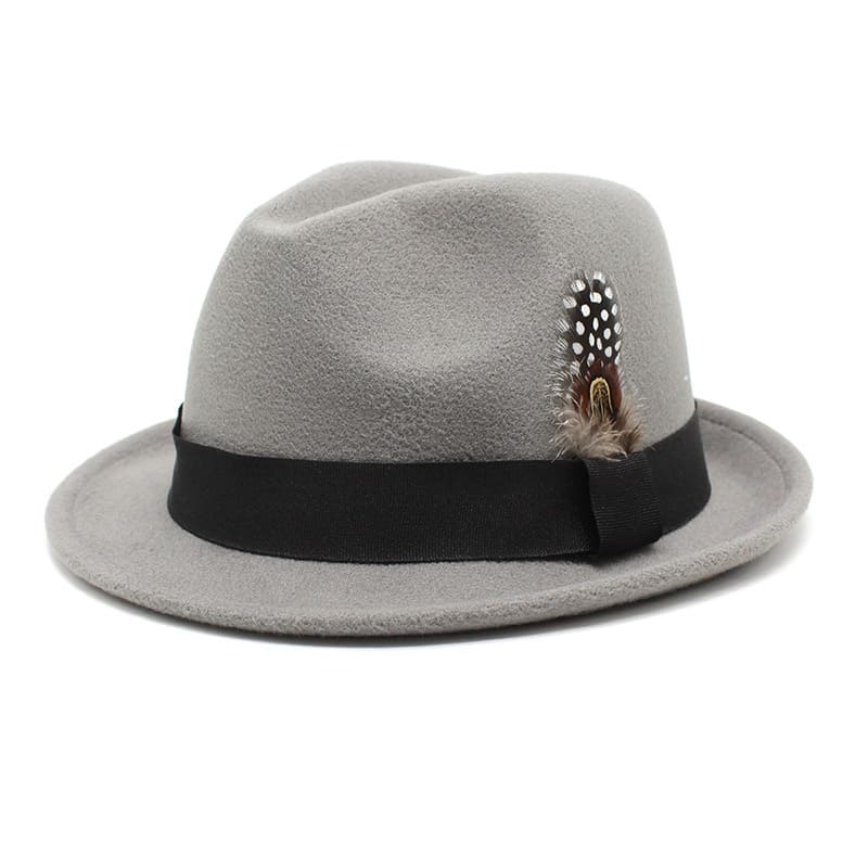 Kolding Feather Wool Trilby Hat