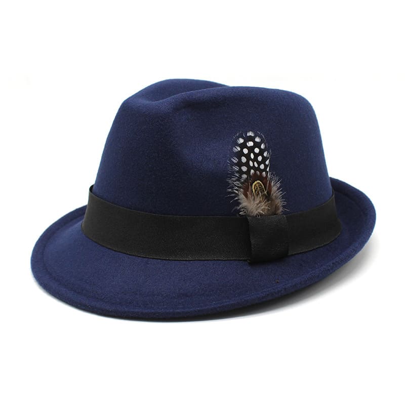 Kolding Feather Wool Trilby Hat