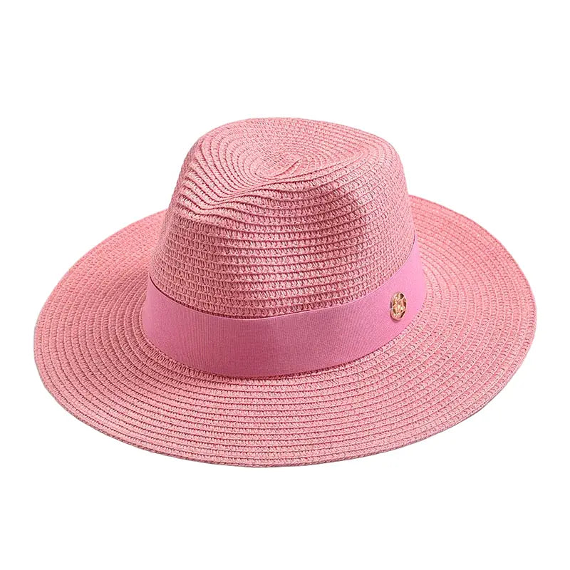 Maracaibo Summer Straw Fedora Hat