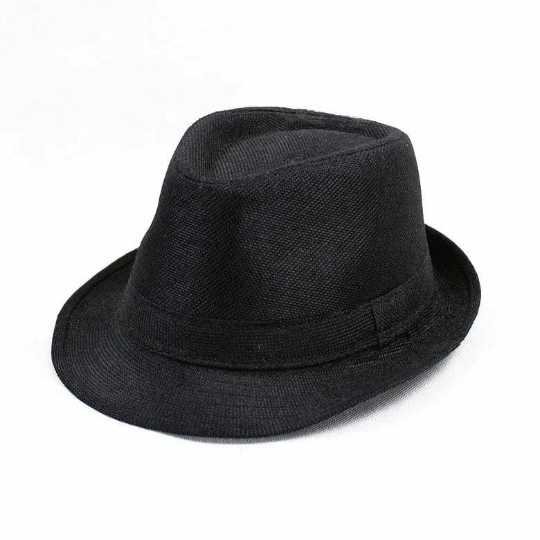 Marseille Summer Linen Trilby Hat