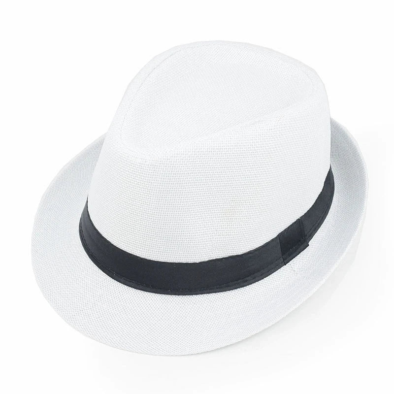 Marseille Summer Linen Trilby Hat