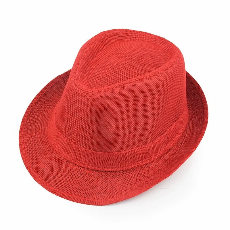 Marseille Summer Linen Trilby Hat
