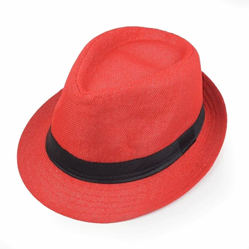 Marseille Summer Linen Trilby Hat