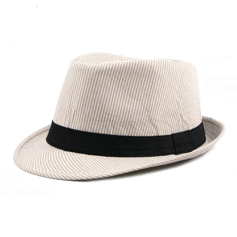 Martinelli Striped Trilby Hat
