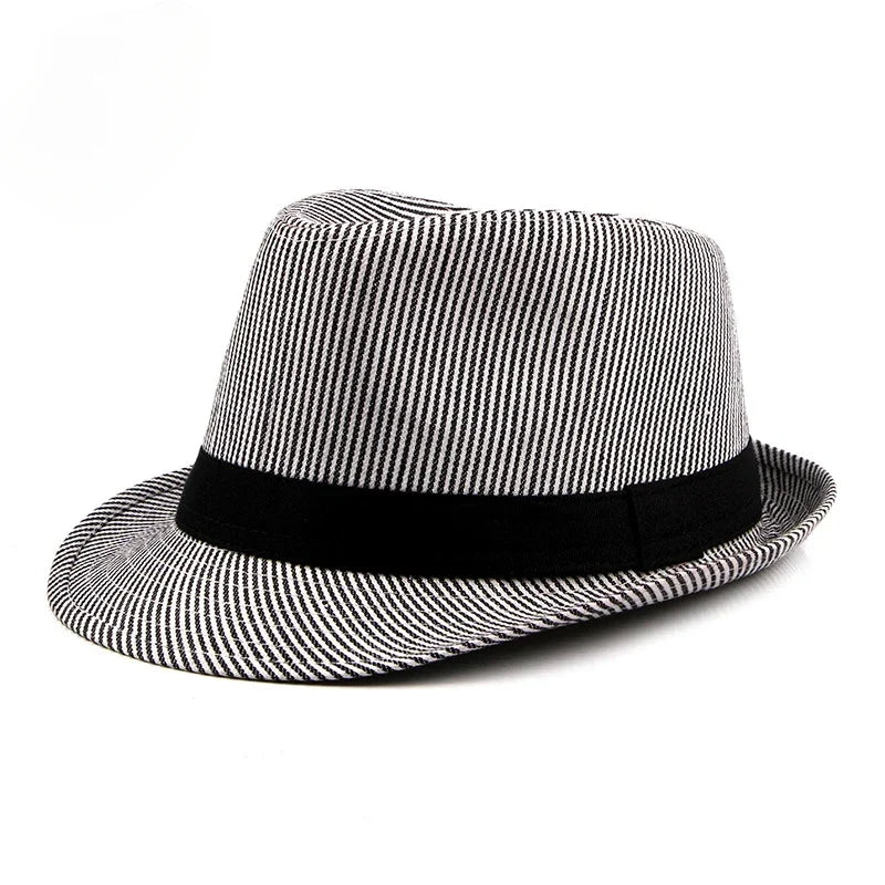 Martinelli Striped Trilby Hat