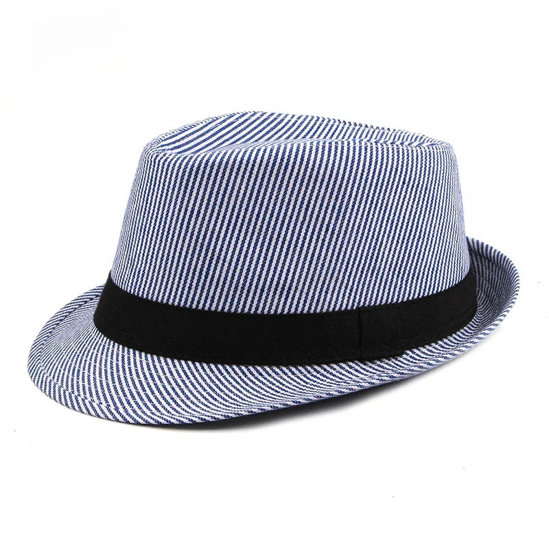 Martinelli Striped Trilby Hat