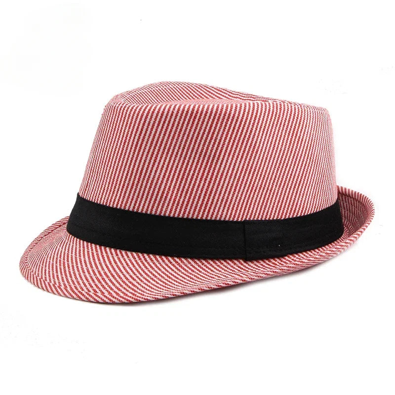 Martinelli Striped Trilby Hat