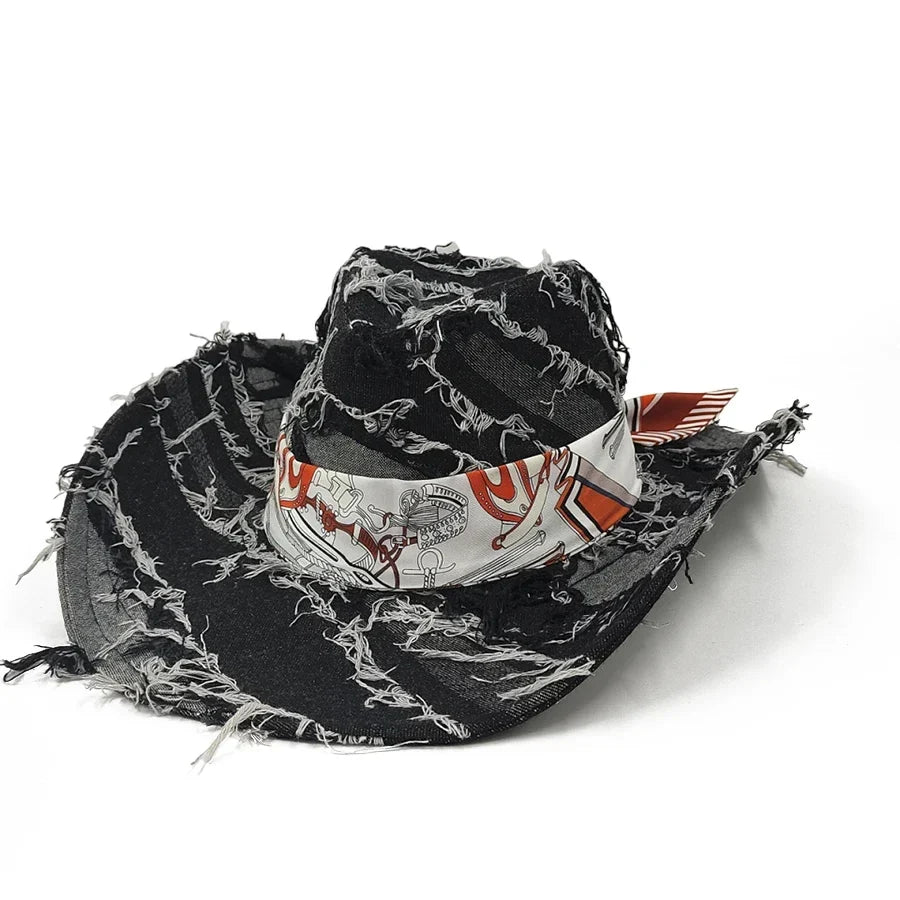 Mauser Straw Scratched Cowboy Hat