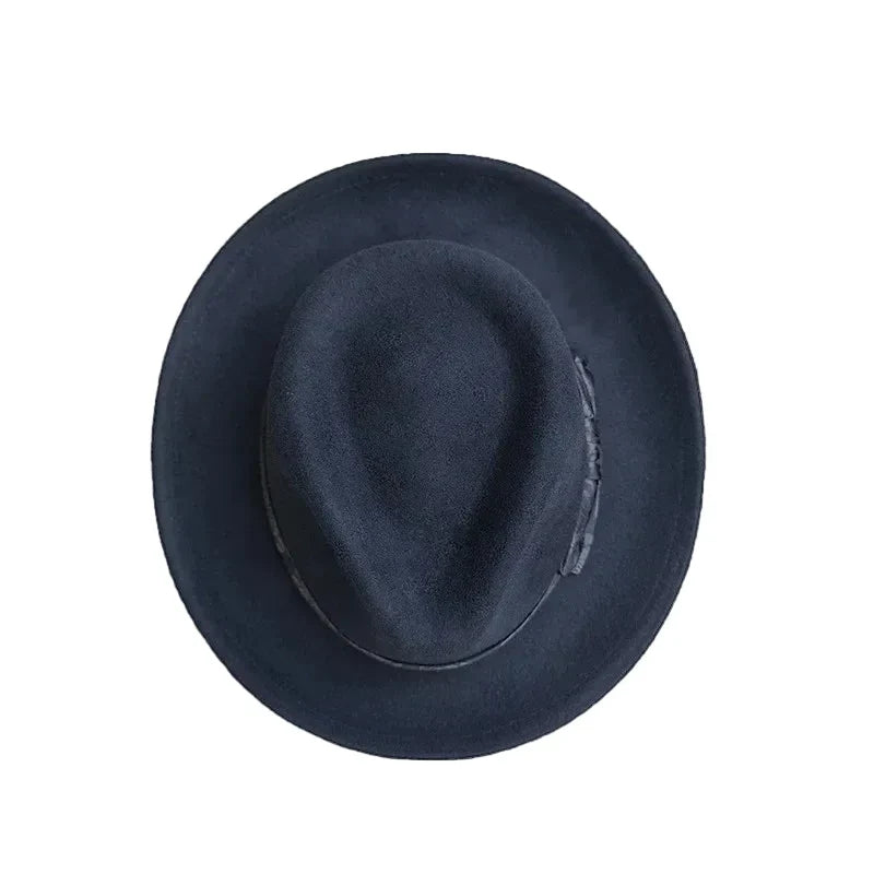 McCarthy Wool Bownkot Black Fedora Hat