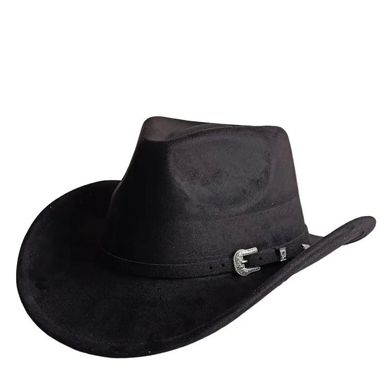 North Dakota Suede Western Cowboy Hat