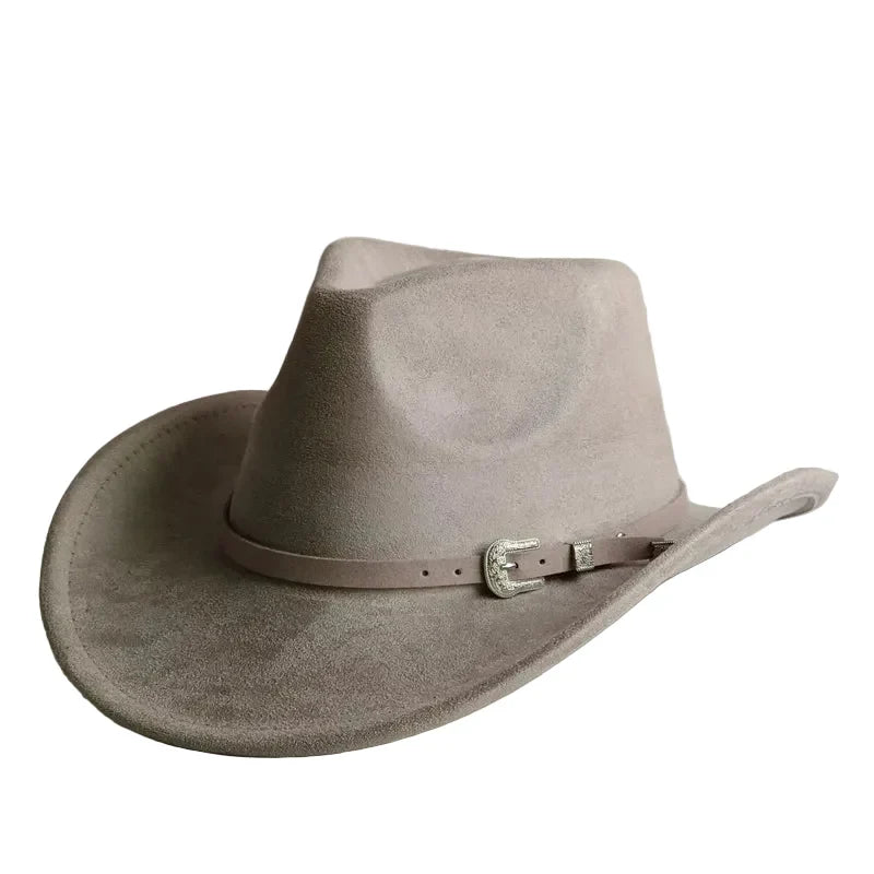 North Dakota Suede Western Cowboy Hat