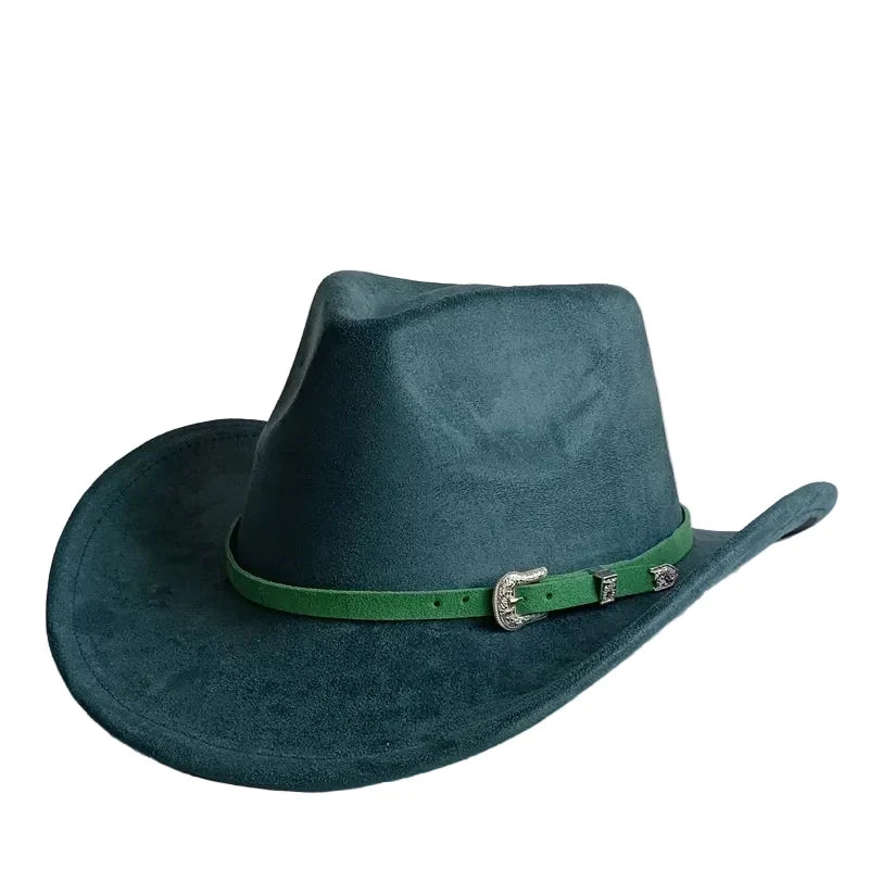 North Dakota Suede Western Cowboy Hat
