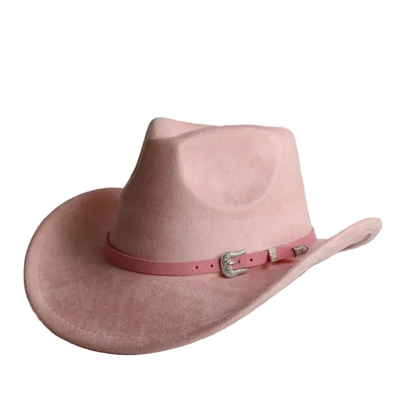 North Dakota Suede Western Cowboy Hat