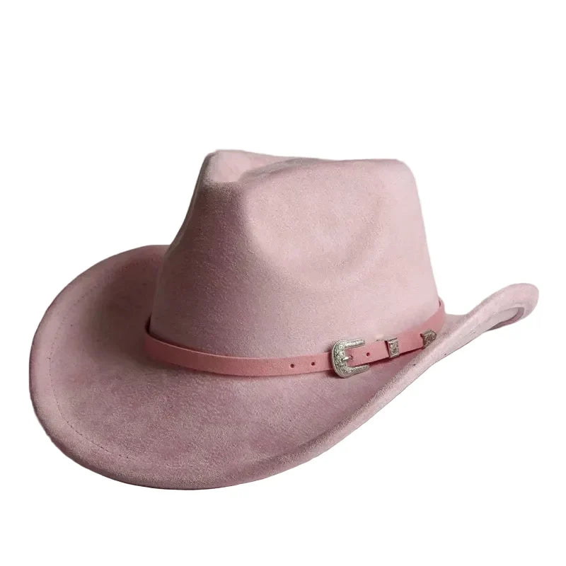 North Dakota Suede Western Cowboy Hat