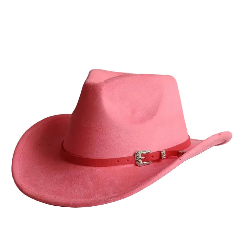 North Dakota Suede Western Cowboy Hat
