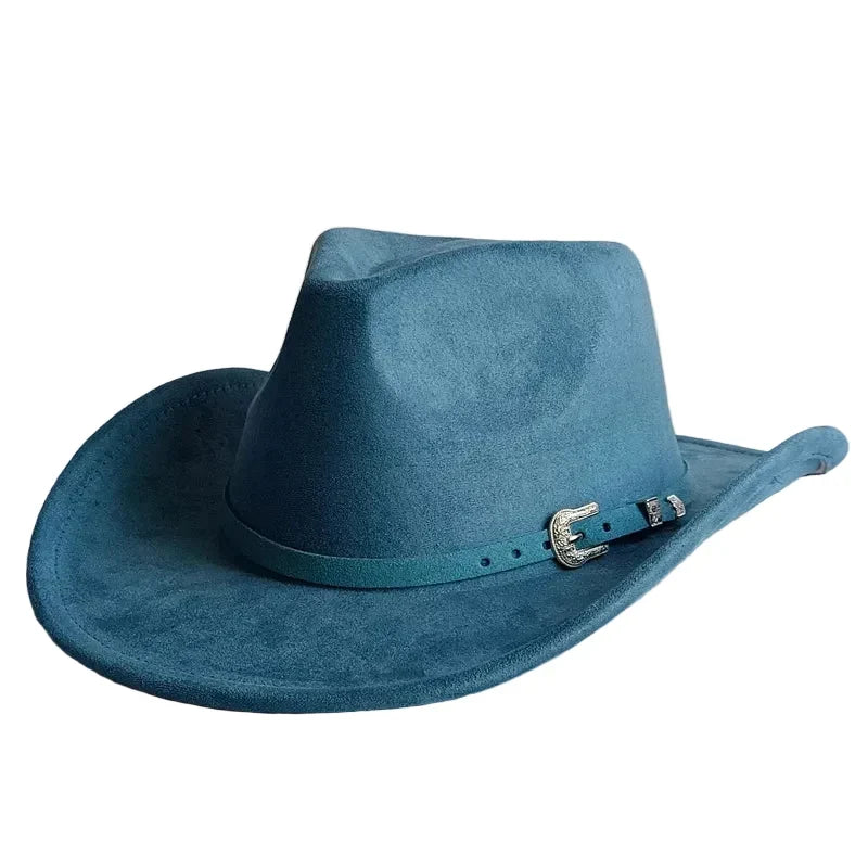North Dakota Suede Western Cowboy Hat