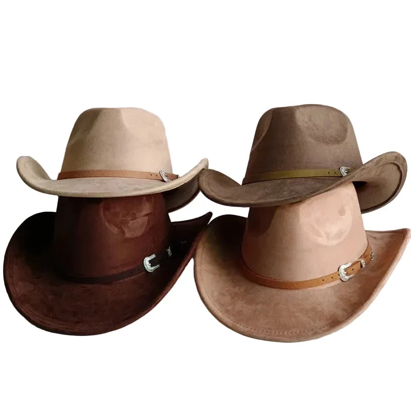 North Dakota Suede Western Cowboy Hat