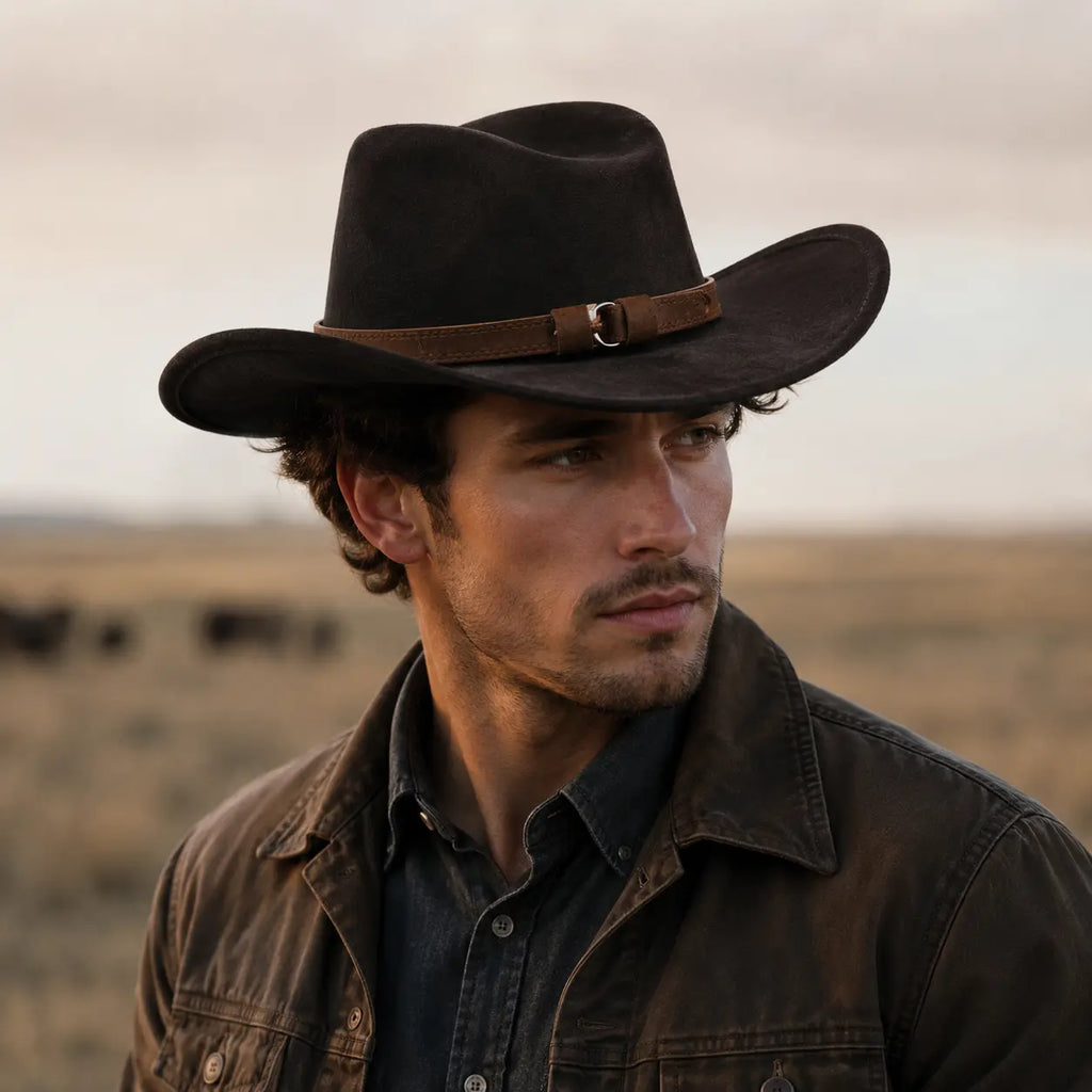 Phantom Peak Suede Cowboy Hat