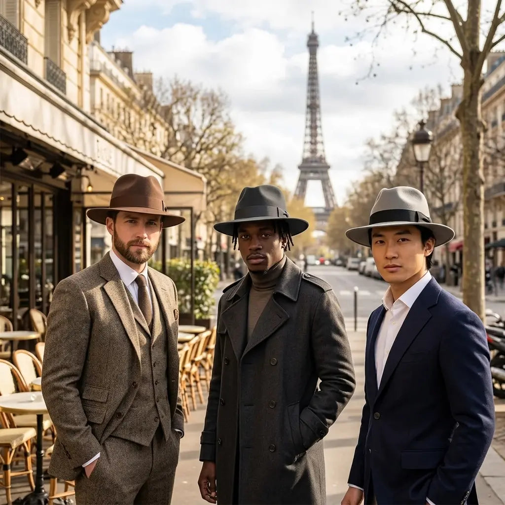 Richardson Retro Wool Fedora Hat