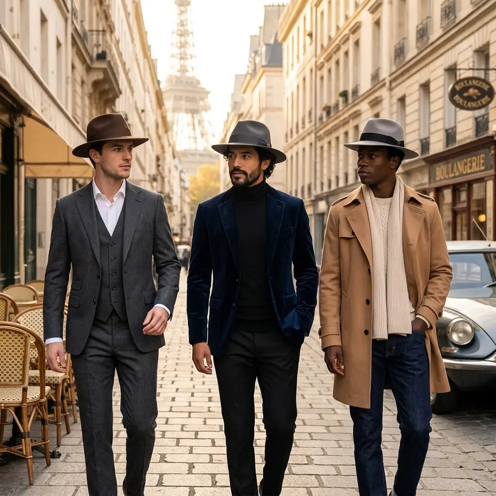Richardson Retro Wool Fedora Hat