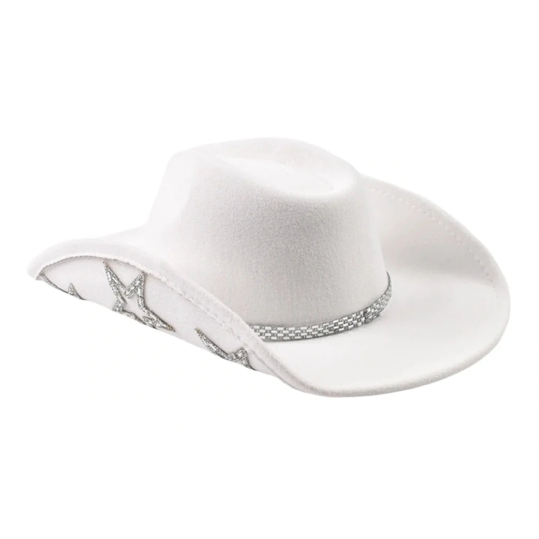 Rodeo Rhinestone Stars Western Cowboy Hat