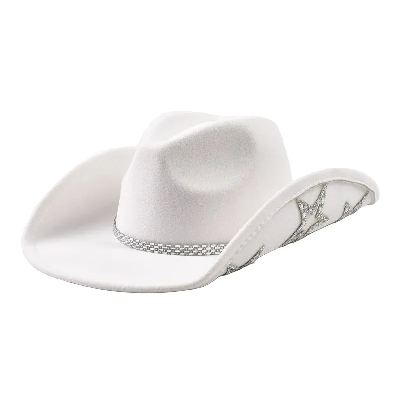 Rodeo Rhinestone Stars Western Cowboy Hat