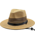 Summer Mesh Linen Fedora Hat