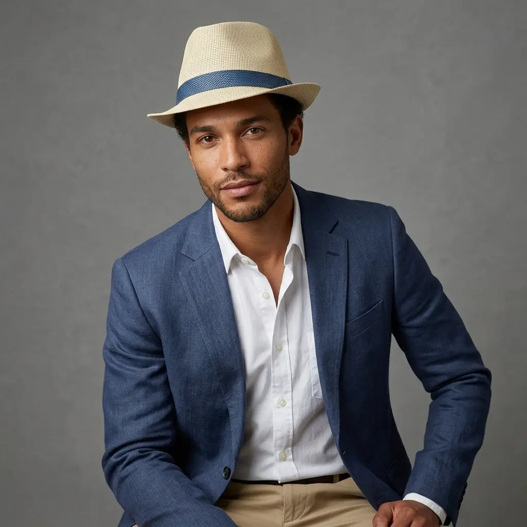 Sunset Whisper Summer Trilby Hat