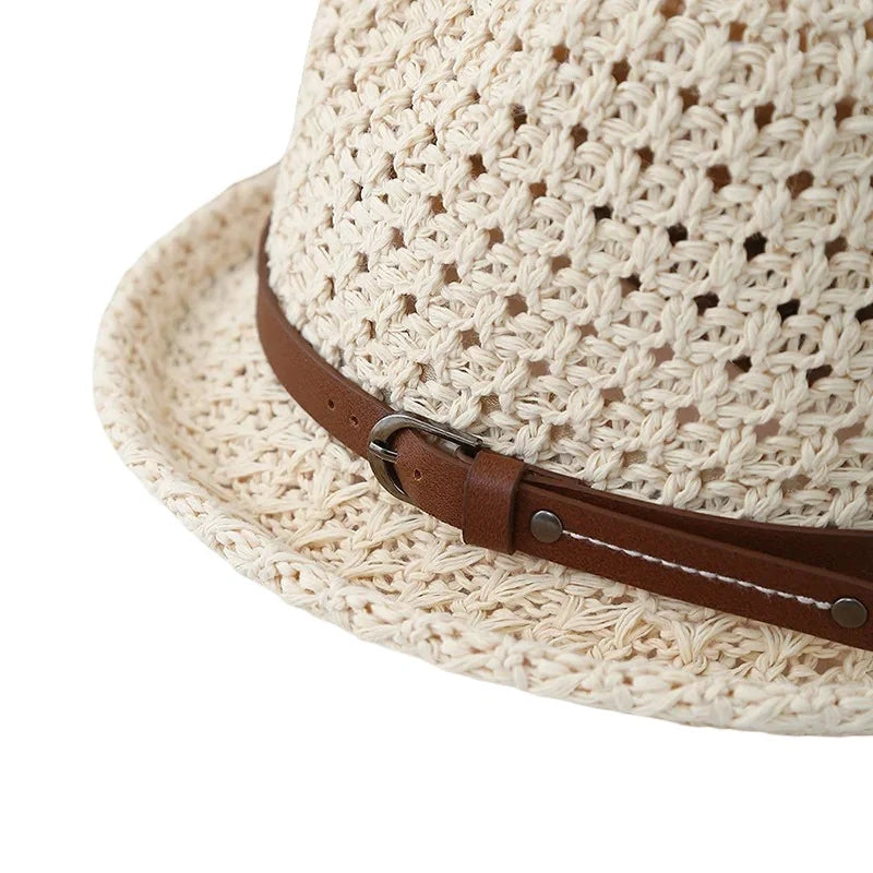 Trossard Summer Straw Trilby Hat