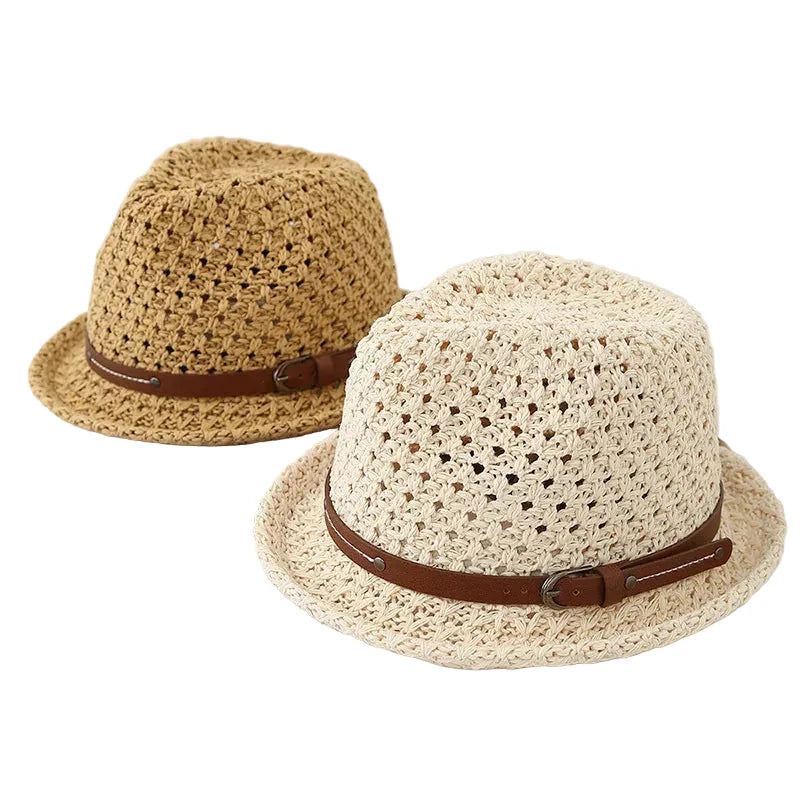 Trossard Summer Straw Trilby Hat