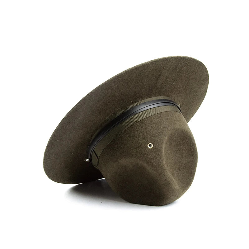 U.S. Marine Corps Green Wool Fedora Hat