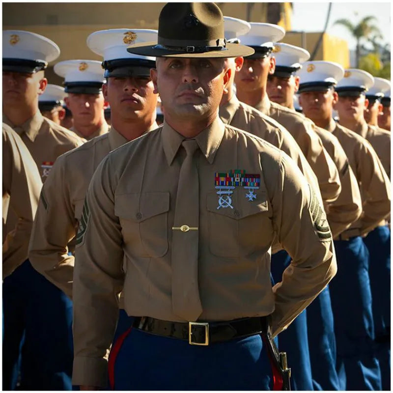 U.S. Marine Corps Green Wool Fedora Hat