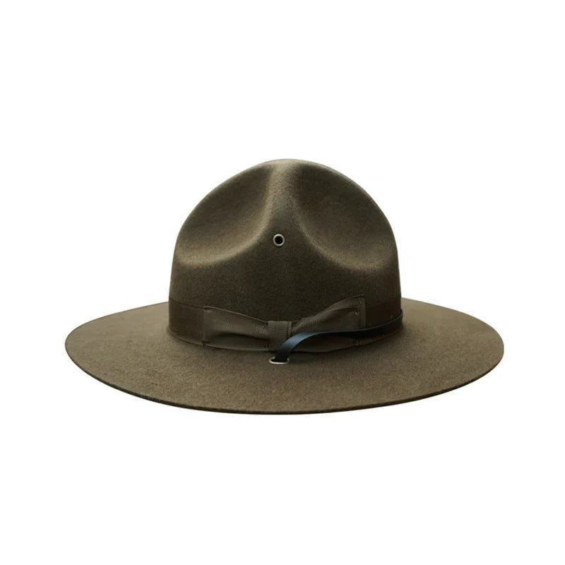 U.S. Marine Corps Green Wool Fedora Hat
