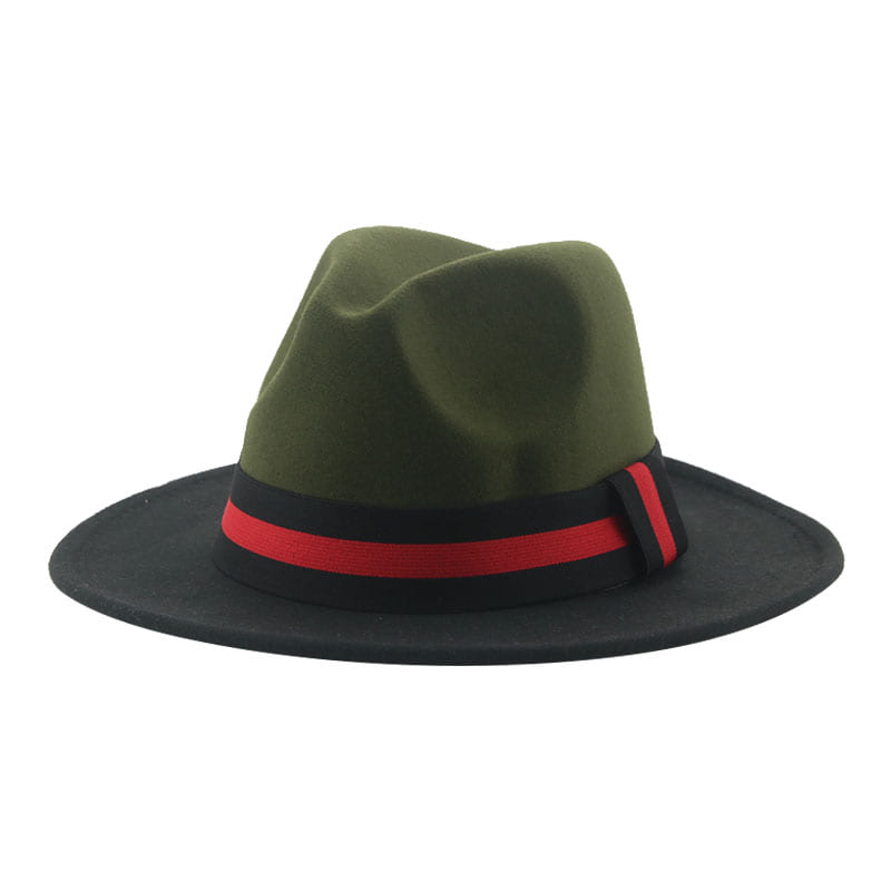 Watford Bicolor Band Fedora Hat