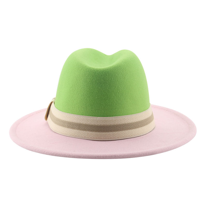 Watford Bicolor Band Fedora Hat