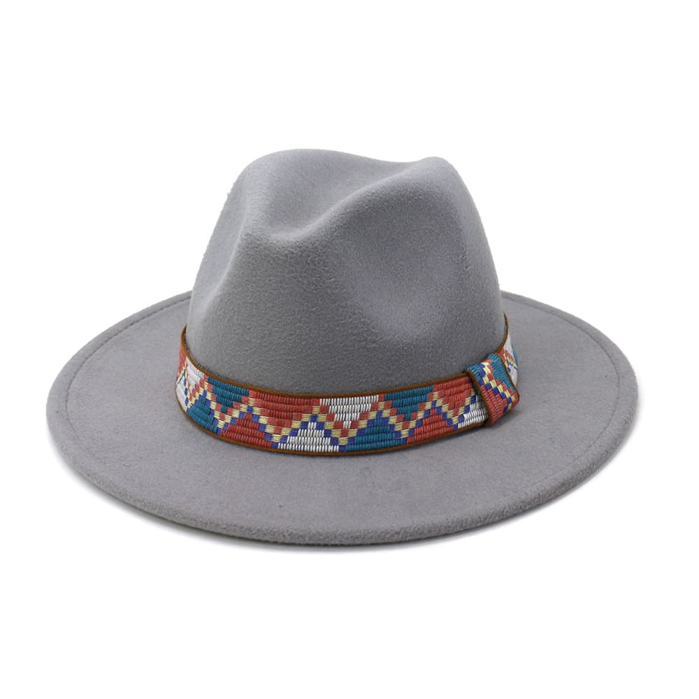 Weyer Triangle Band Fedora Hat