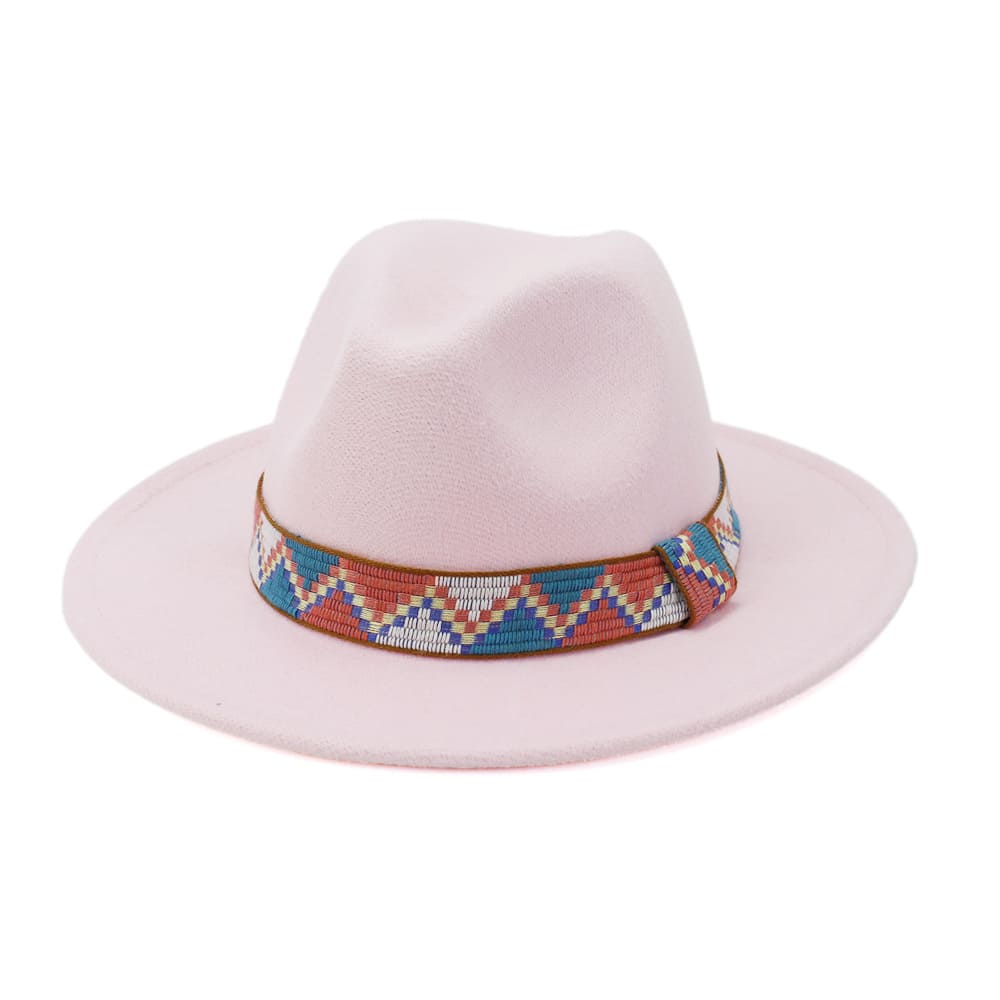 Weyer Triangle Band Fedora Hat
