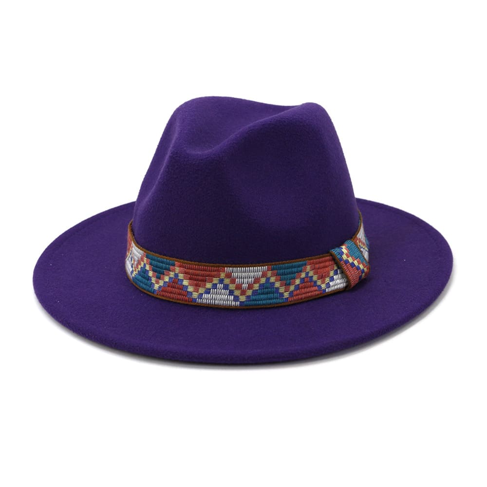 Weyer Triangle Band Fedora Hat