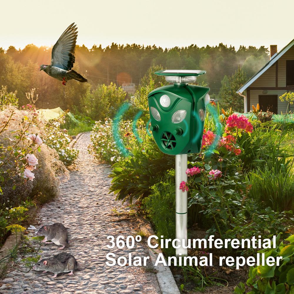 UltraSelort 360 Degree Solar Ultrasonic Animal Repeller