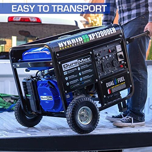 XP12000EH Dual Fuel Generator – 12,000W Gas/Propane, 457cc 4-Stroke Engine, EPA/CARB Compliant