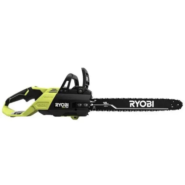 RYOBI 40V 18-Inch Cordless Chainsaw Kit With Battery And Charger - Green