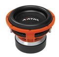 Avatar Tsunami 12 Inch Subwoofer, 6000W Peak, 1-Ohm, Orange, 4 Inch Voice Coil, Paper Cone - STU-1246-D1