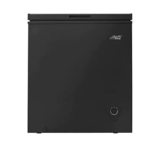 Arctic King Chest Freezer, 5 Cubic Feet, Black - ARC050S0ARBB WHS-185C1WSB