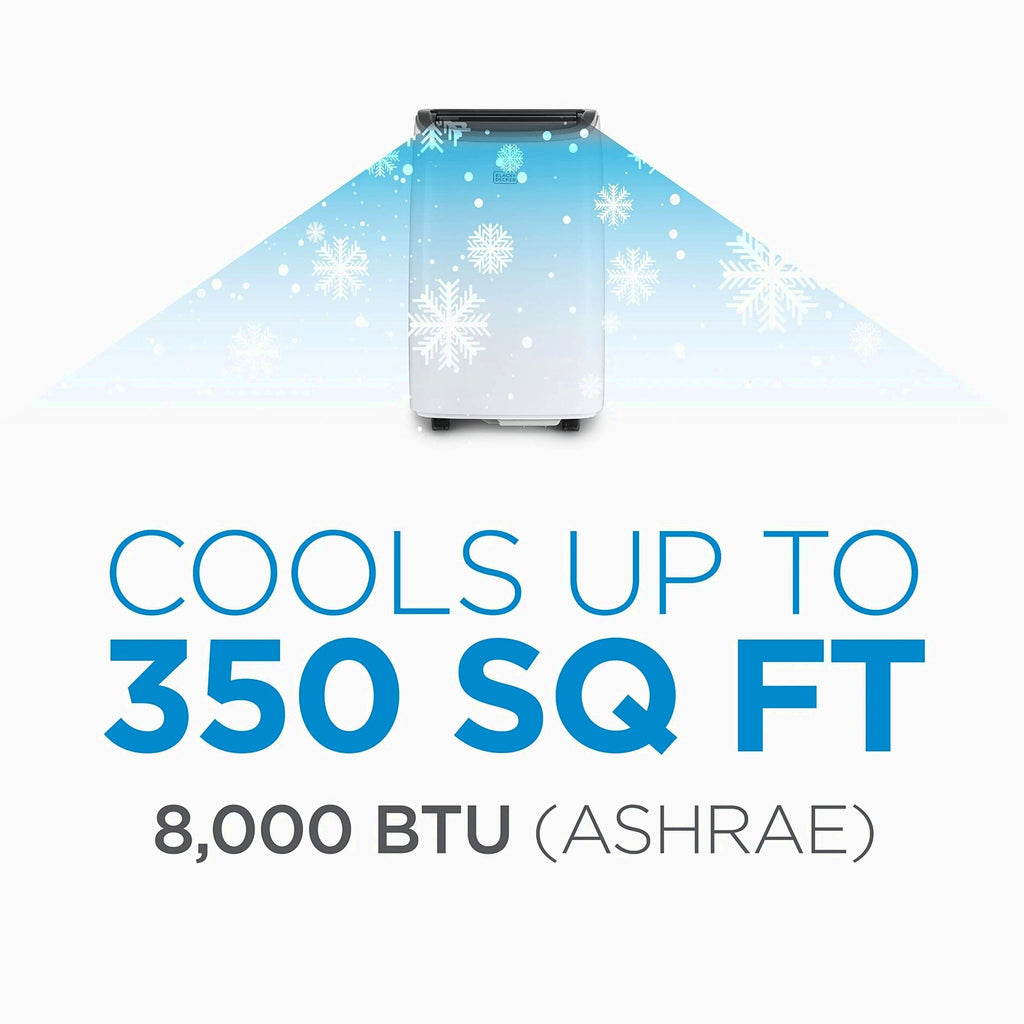 BLACK+DECKER 8000 BTU Portable Air Conditioner up to 350 Sq.Ft