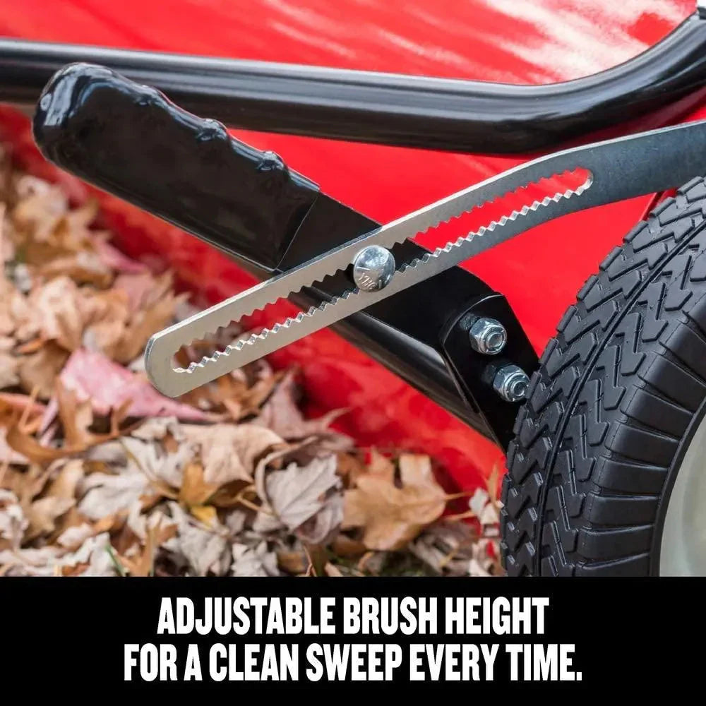 CRAFTSMAN 52 in Tow Lawn Sweeper, Black - CMXGZBF7124546