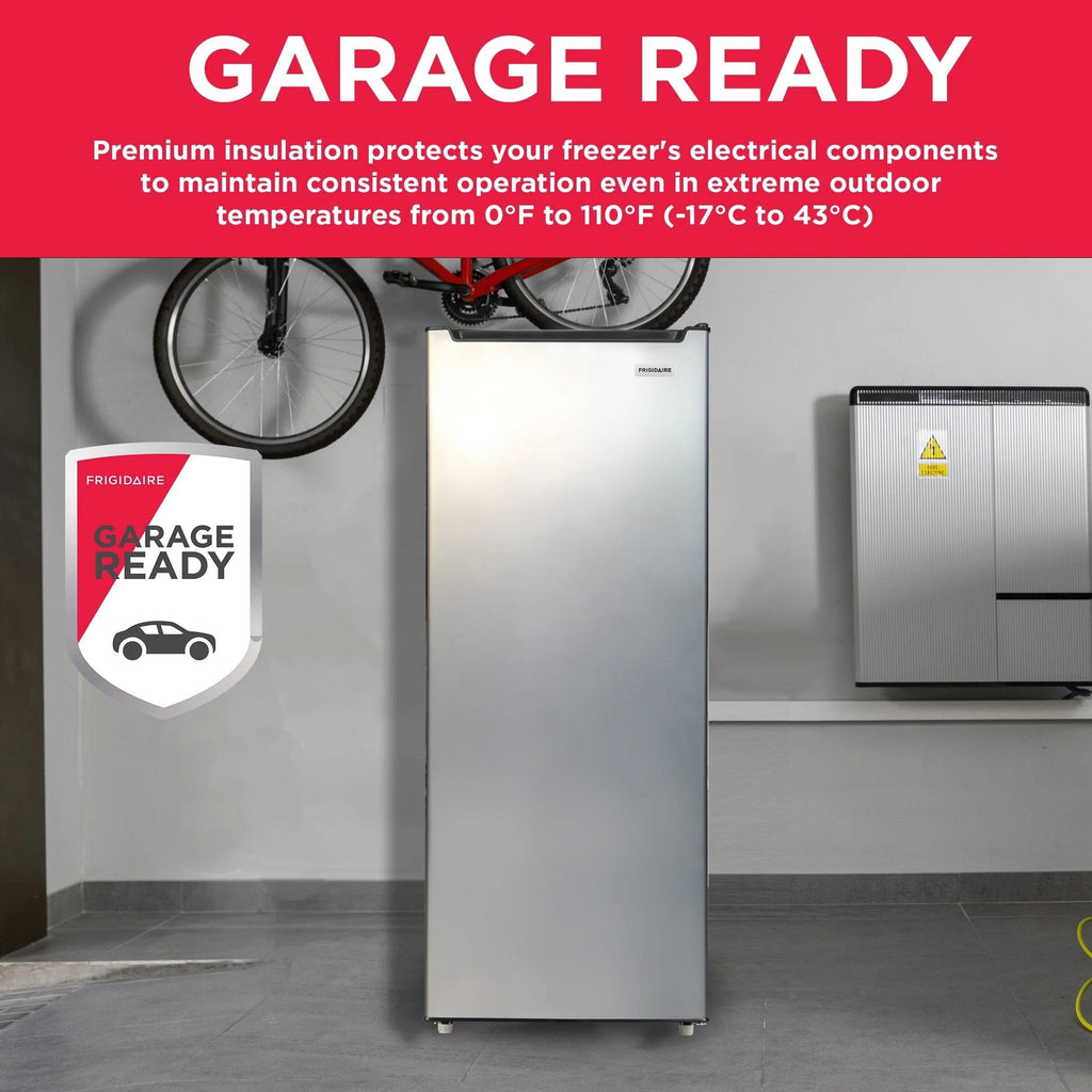 Frigidaire 6.5 Cu. ft. Upright Freezer Platinum