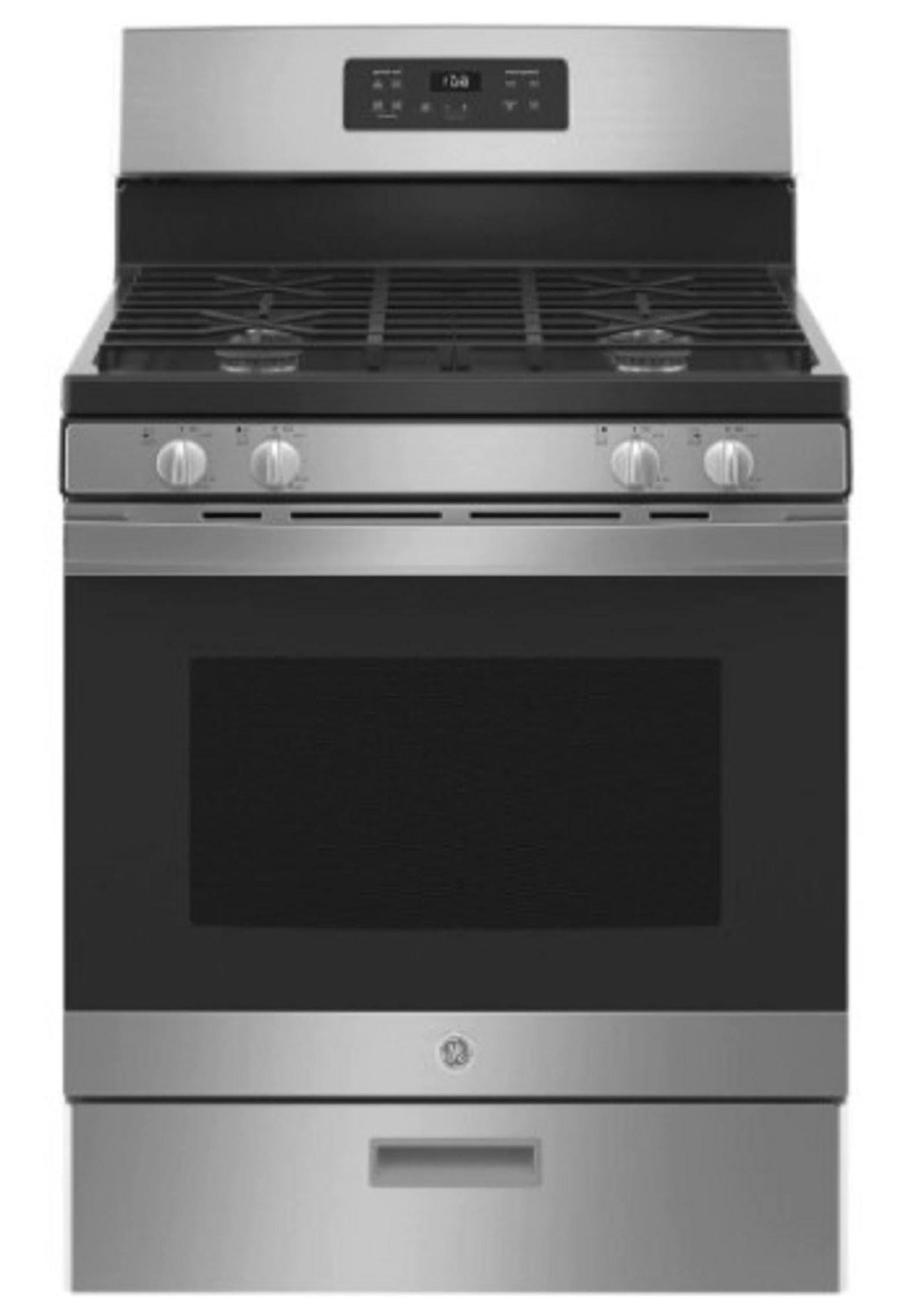 4.8 Cu. Ft. Freestanding Gas Range With Simmer Burner, Continuous Grates And Broiler Drawer