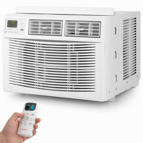 10000 Btu Quiet Window Air Conditioner With Remote Amp Eco Mode Energy Star Certified 3 In 1 Window Ac Unit With Dehumidifier